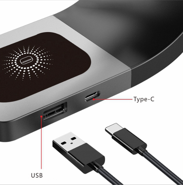 Magnetic suction multifunctional wireless charger suitable for iwatch
