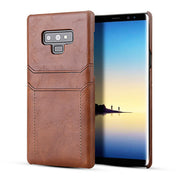 Card Holder Case for Samsung Galaxy Note 9 8 Luxury Leather