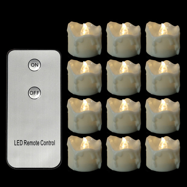LED Electronic Candle Wedding Decoration Candle Soft Light Flashing