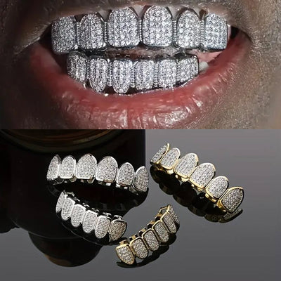 Halloween teeth decoration exaggerated hiphopgrills
