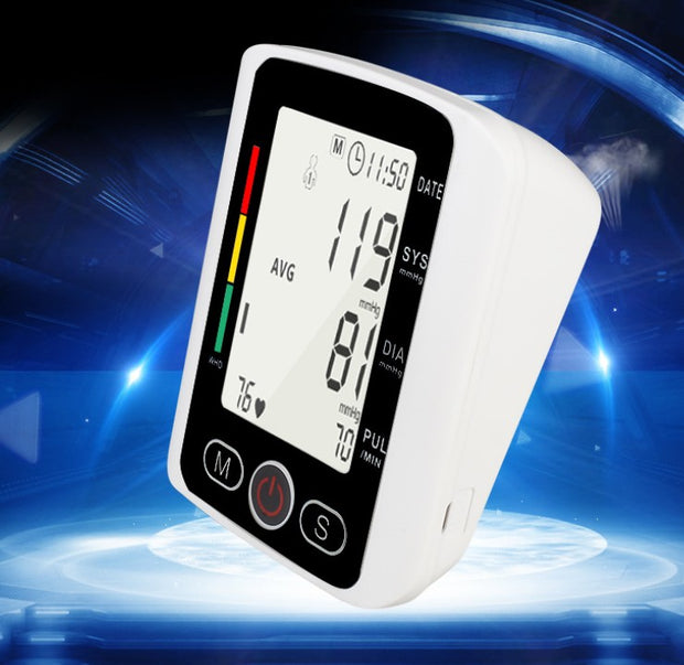 Automatic arm type electronic blood pressure meter