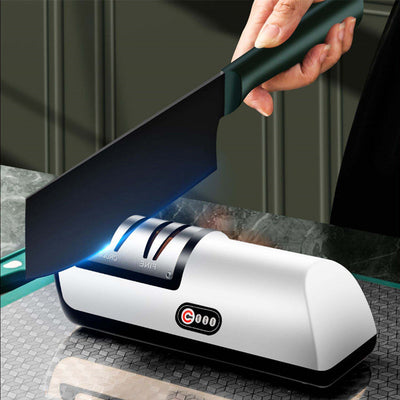 Electric knife sharpener kitchen gadget multi-function artifact knife