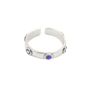 Anime peripheral Hal ring red sapphire ring