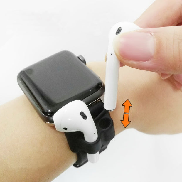 Portable Anti Lost Silicone Holder For AirPods
