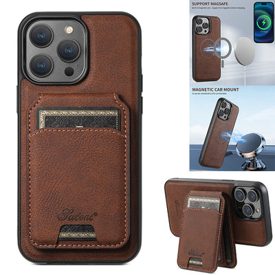 Suitable for Apple 15 phone case car magnetic suction iPhone 14 ProMax