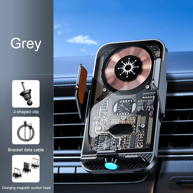 C11 car holder wireless phone charger infrared induction