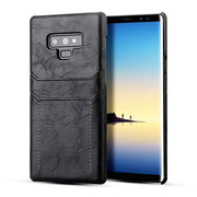 Card Holder Case for Samsung Galaxy Note 9 8 Luxury Leather