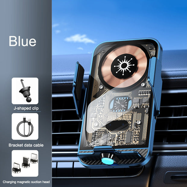 C11 car holder wireless phone charger infrared induction