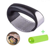 Garlic Press Stainless Steel Garlic chopper Crusher Kitchen Vegetable Garlic Squeezer Masher long handle Mincer Kitchen Gadget