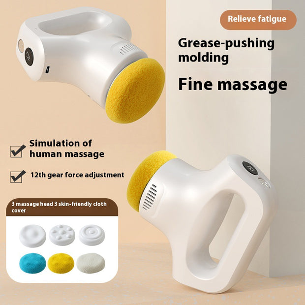 Fat pushing machine, handheld portable massager