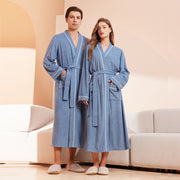 Bathrobe men's and women's towel fabric