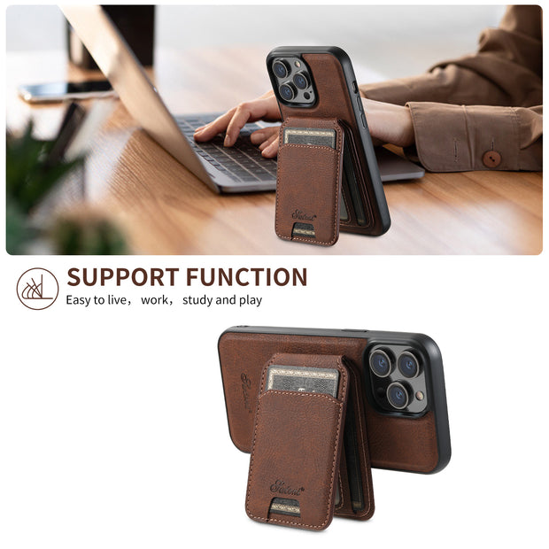 Suitable for Apple 15 phone case car magnetic suction iPhone 14 ProMax