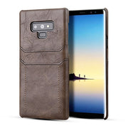 Card Holder Case for Samsung Galaxy Note 9 8 Luxury Leather