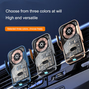 C11 car holder wireless phone charger infrared induction