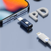 Lighting female to TYPE-C male 27W fast charging adapte