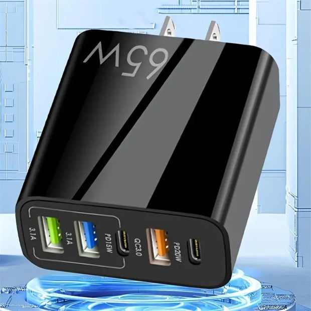 Standard PD65W mobile phone charger