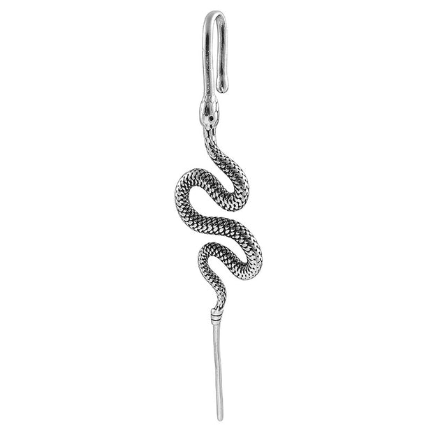 Stainless steel casting tiger snake ear hanging ear