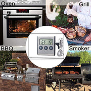 Kitchen Food Thermometer Electronic Timer Probe