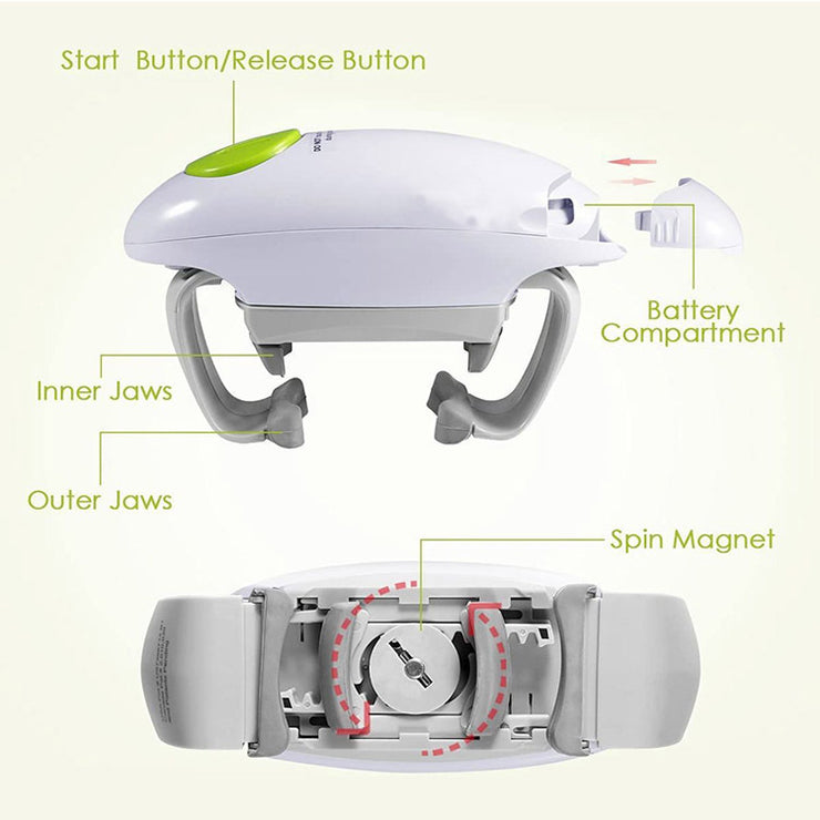 Electric Bottle Opener Binaural Can Opener Kitchen Gadget Glass Can Opener