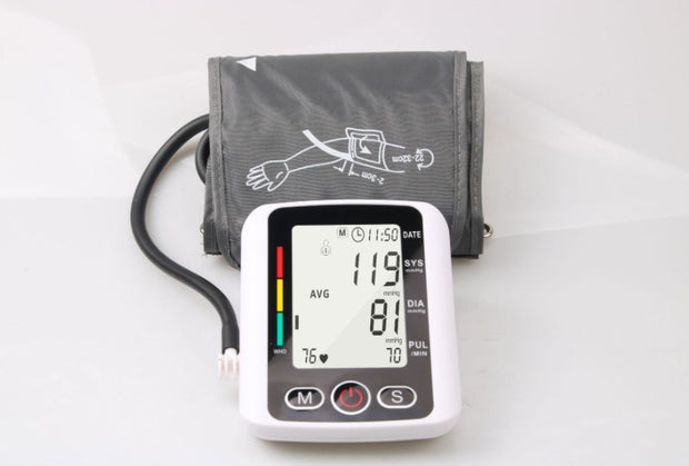Automatic arm type electronic blood pressure meter