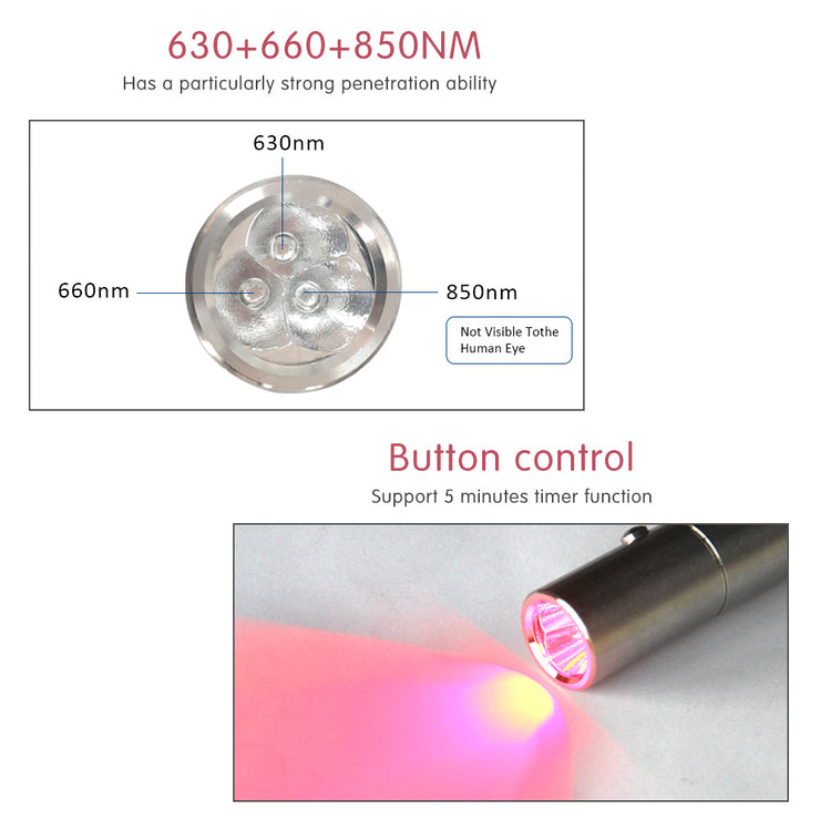 Led Therapy Flashlight Portable Beauty Lamp RL09A-Lite