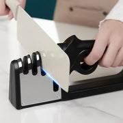 Four-In-One Kitchen Knife Stick Fixed Angle Sharpener Fast Knife Sharpener