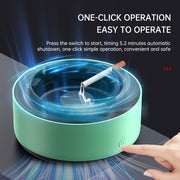 Electronic intelligent ashtray air purifier household creative