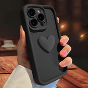3D Love Suitable for Apple 15 Phone Protective Case Skin